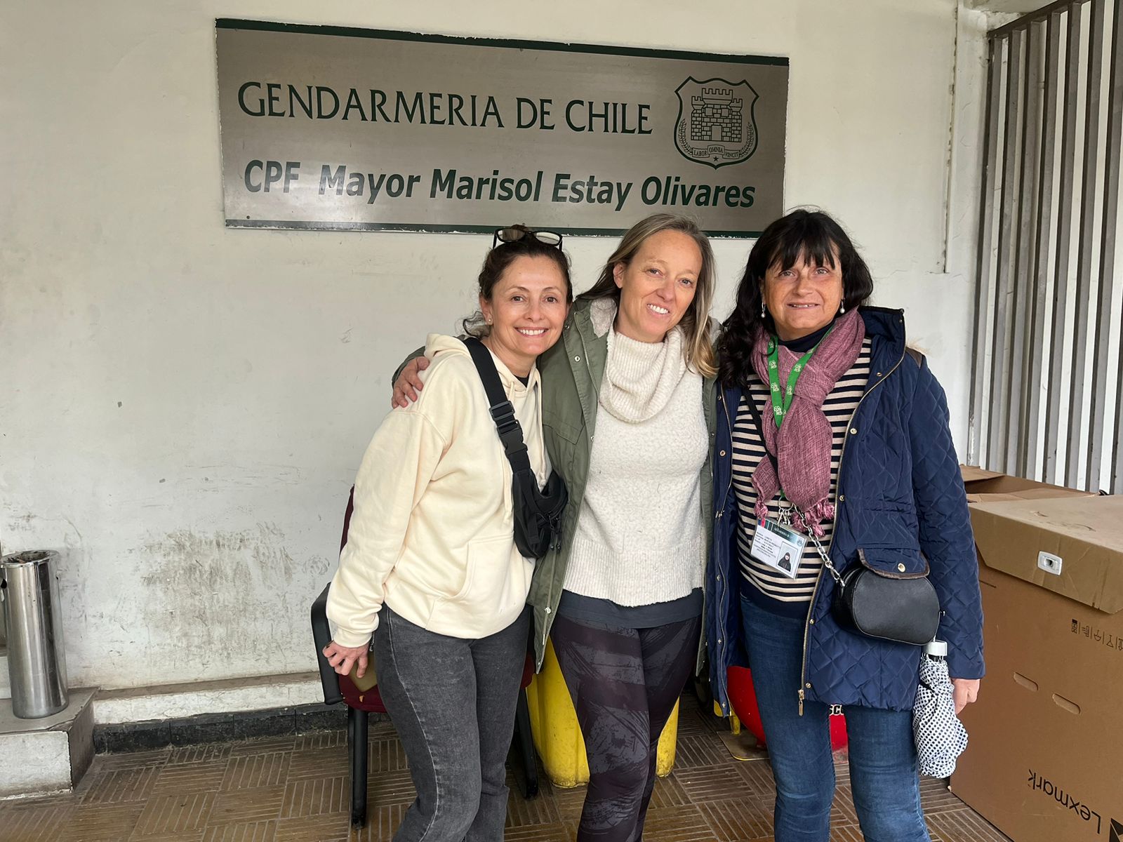 Fotografía asociada a la noticia 'Iniciamos talleres en Centro Penitenciario San Miguel': Abriendo Puertas ha comenzado a trabajar en el Centro de Detención Preventiva, CPF San Miguel, específicamente con población penal...